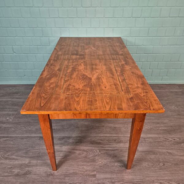 Eettafel met Glasplaat Jugendstil 1900 Essen Hout - Afbeelding 3