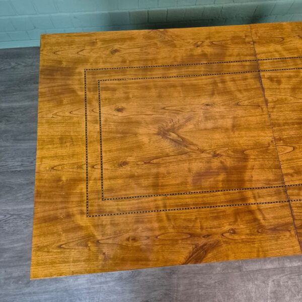 Eettafel met Glasplaat Jugendstil 1900 Essen Hout - Afbeelding 5