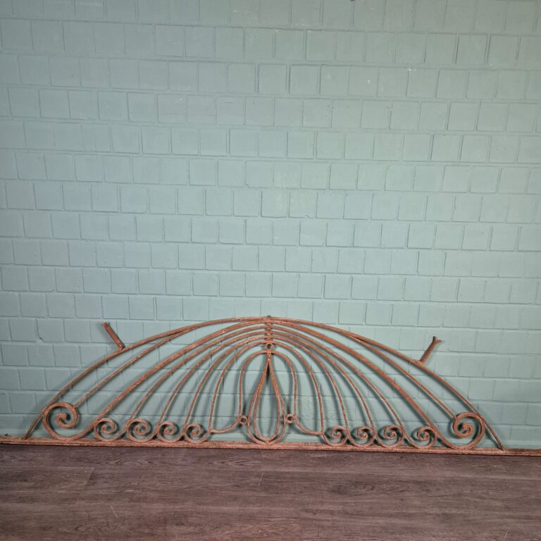 Sierhekwerk Jugendstil 1900 Smeedijzer 2,70 m x 0,70 m - Afbeelding 3