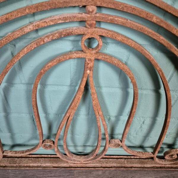 Sierhekwerk Jugendstil 1900 Smeedijzer 2,70 m x 0,70 m - Afbeelding 6