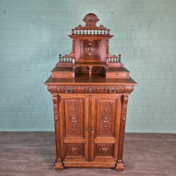 Vertico met Opstand Gründerzeit 1880 Eiken - Afbeelding 2
