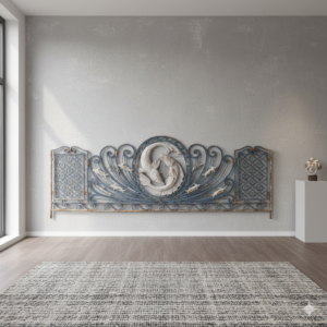 Balkonhekwerk Jugendstil 1900 Smeedijzer