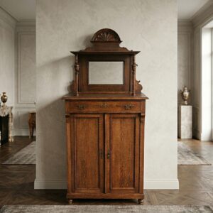 Vertico met Opstand Jugendstil 1910 Eiken