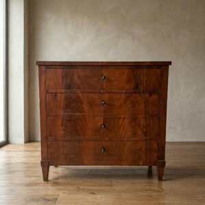 Commode Biedermeier 1850 Mahonie