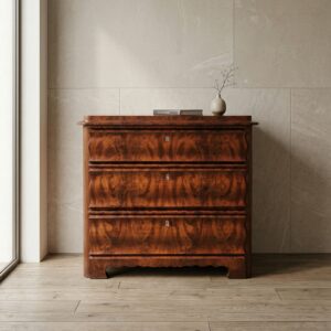 Commode Biedermeier 1840 Mahonie