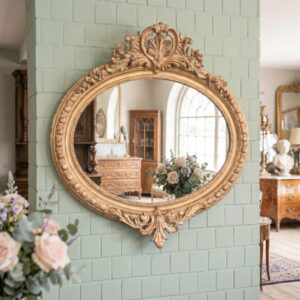 Spiegel Barokspiegel Goud 1,25 m x 1,16 m