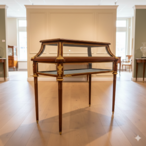 Vitrine Tafelvitrine Mahonie 1,07 m