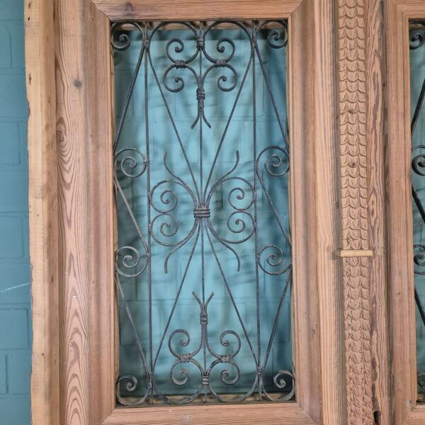 Huisdeur Voordeur Deur Jugendstil 1900 Grenen - Afbeelding 4