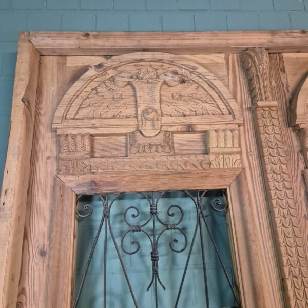Huisdeur Voordeur Deur Jugendstil 1900 Grenen - Afbeelding 2