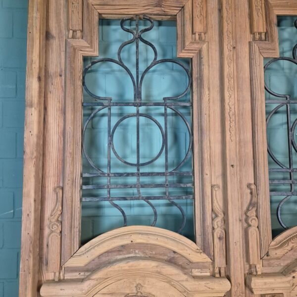 Voordeur Deur Huisdeur Jugendstil 1900 Grenen - Afbeelding 4