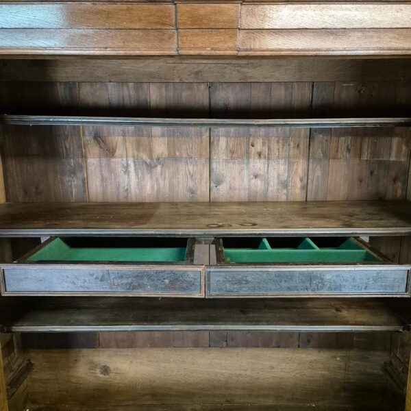Kast Kledingkast Barok 1750 Eiken - Afbeelding 18