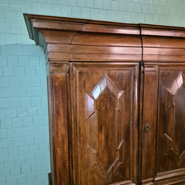 Kast Kledingkast Barok 1750 Eiken - Afbeelding 5