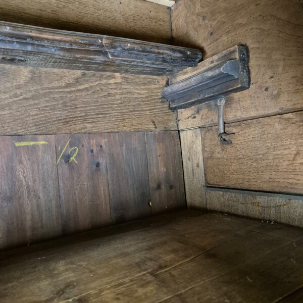 Kast Kledingkast Barok 1750 Eiken - Afbeelding 15