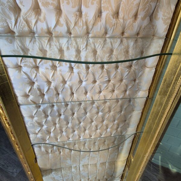 Vitrine Barokstijl Massief Hout Goud 1,02 m - Afbeelding 14