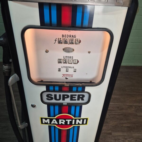 Benzinepomp Tankzuil Tokheim Porsche-Martini Racing - Afbeelding 4