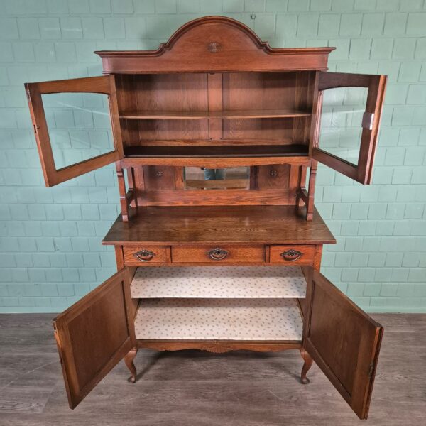 Buffetkast Kast Jugendstil 1920 Eiken - Afbeelding 13