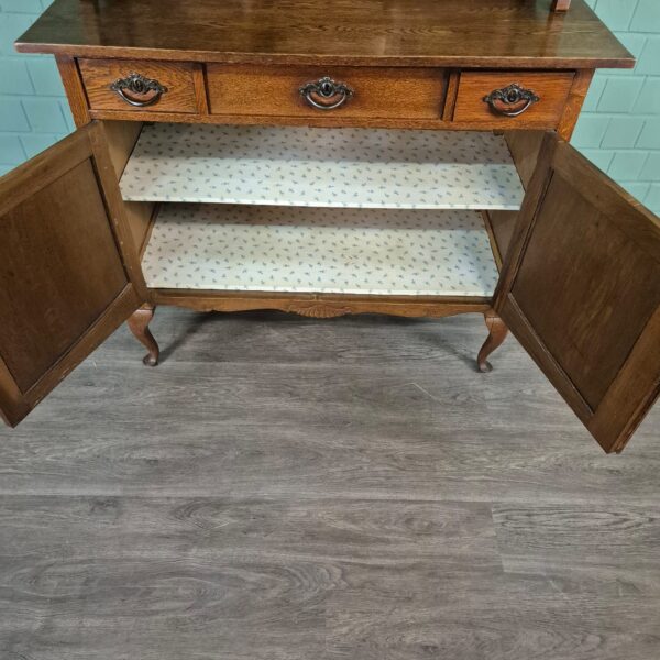 Buffetkast Kast Jugendstil 1920 Eiken - Afbeelding 14