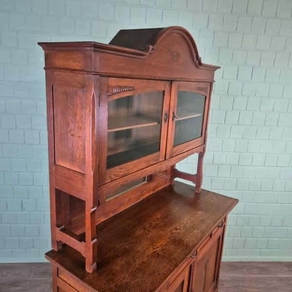Buffetkast Kast Jugendstil 1920 Eiken - Afbeelding 3