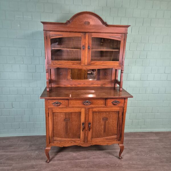Buffetkast Kast Jugendstil 1920 Eiken - Afbeelding 2