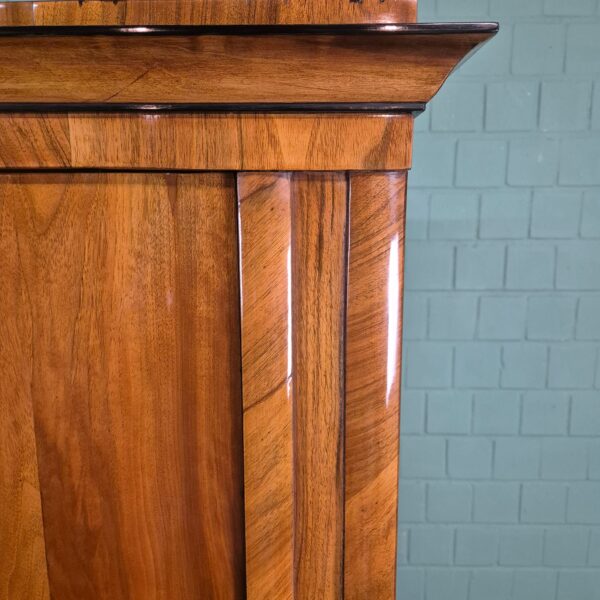 Kast Kledingkast Biedermeier 1820 Noten - Afbeelding 9