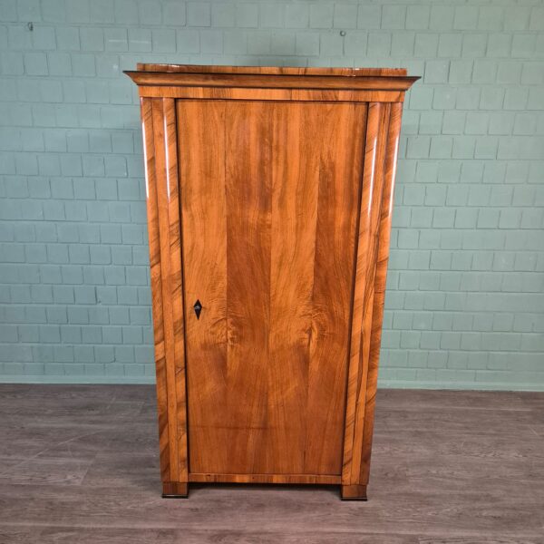 Kast Kledingkast Biedermeier 1820 Noten - Afbeelding 2