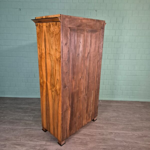 Kast Kledingkast Biedermeier 1820 Noten - Afbeelding 13