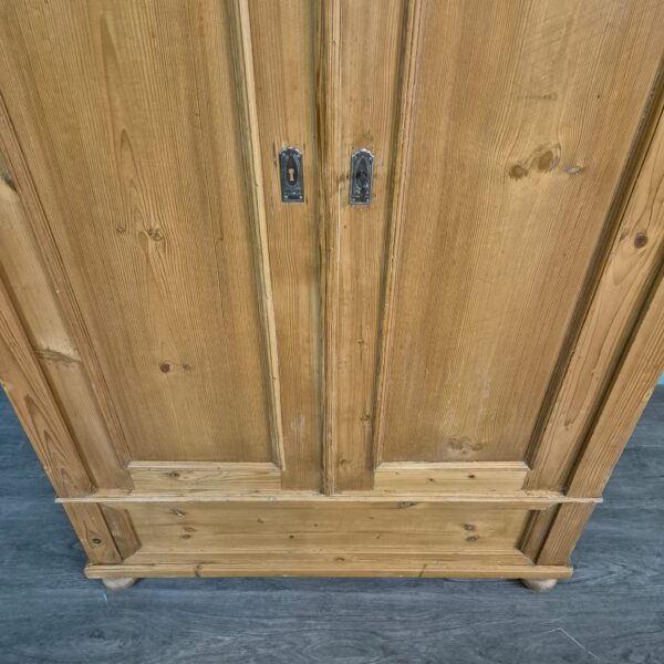 Kledingkast Kast Jugendstil 1910 Grenen - Afbeelding 5