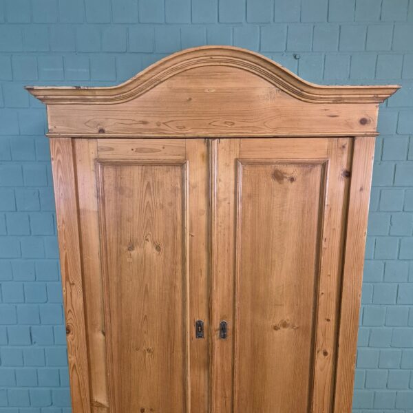 Kledingkast Kast Jugendstil 1910 Grenen - Afbeelding 4