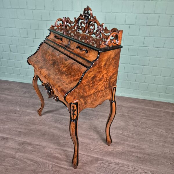 Secretaire Louis Philippe 1860 Noten - Afbeelding 5