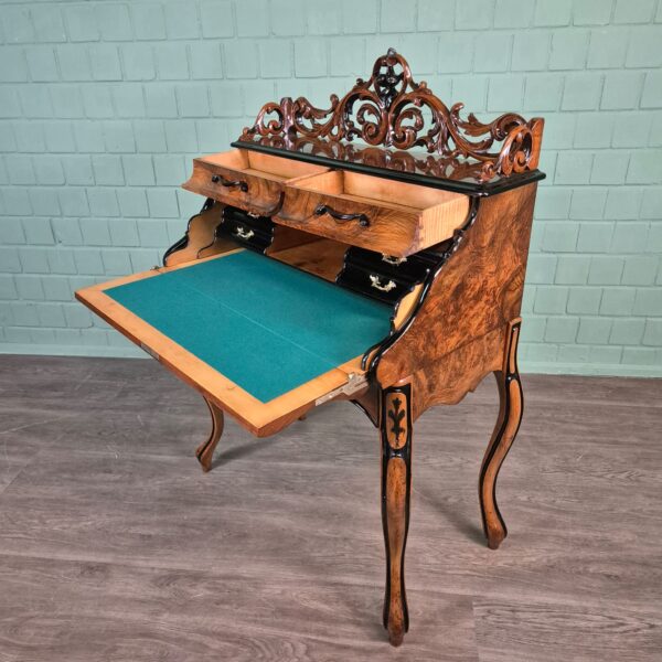 Secretaire Louis Philippe 1860 Noten - Afbeelding 11