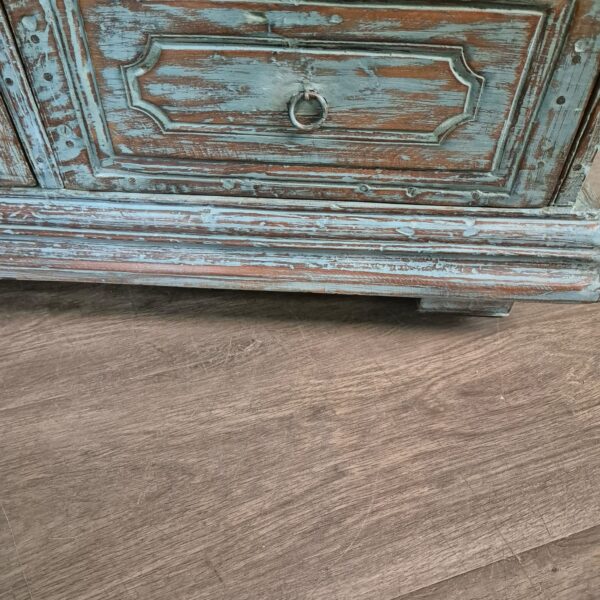 Kast Massief Hout Shabby-Chic 0,95 m - Afbeelding 7