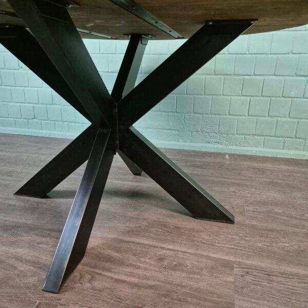 Eettafel Tafel Teakhout Ø 1,40 m - Afbeelding 11