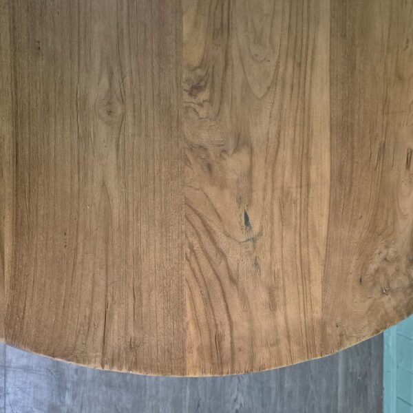 Eettafel Tafel Teakhout Ø 1,40 m - Afbeelding 7
