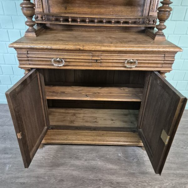 Buffetkast Kast Gründerzeit 1880 Eiken - Afbeelding 13
