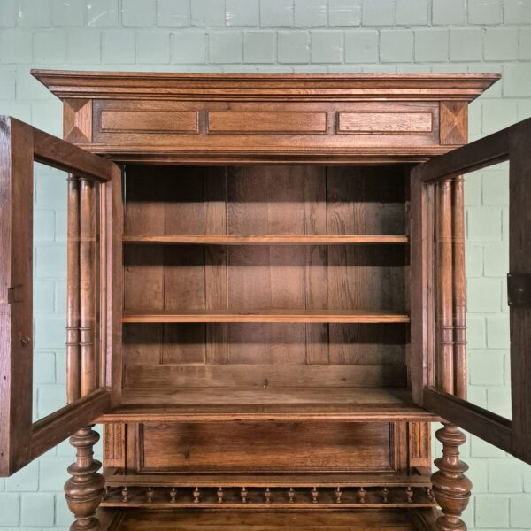 Buffetkast Kast Gründerzeit 1880 Eiken - Afbeelding 11