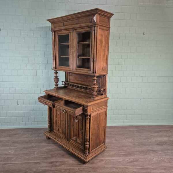 Buffetkast Kast Gründerzeit 1880 Eiken - Afbeelding 14