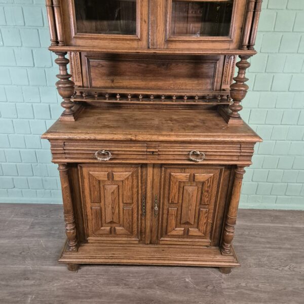Buffetkast Kast Gründerzeit 1880 Eiken - Afbeelding 5