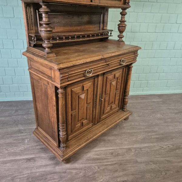Buffetkast Kast Gründerzeit 1880 Eiken - Afbeelding 4