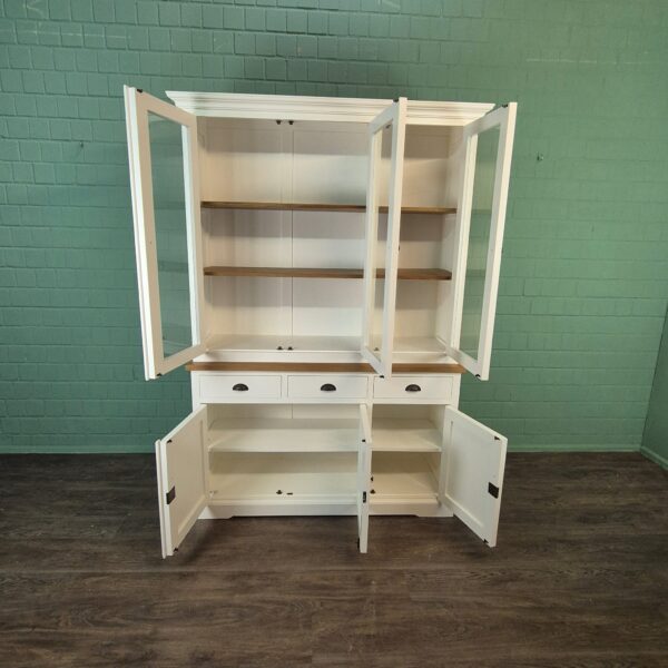 Vitrine Servieskast Teak 1,54 m - Afbeelding 7
