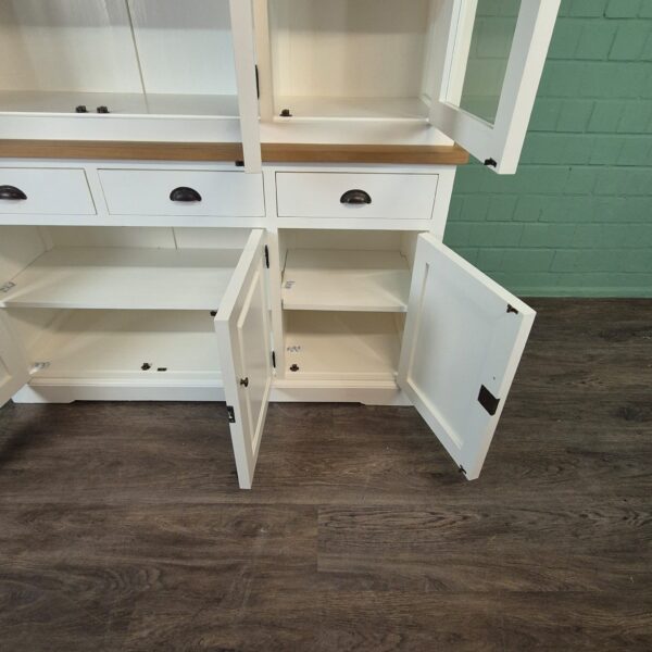 Vitrine Servieskast Teak 1,54 m - Afbeelding 13