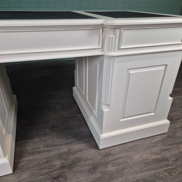 Bureau Teak Wit 1,70 m - Afbeelding 15