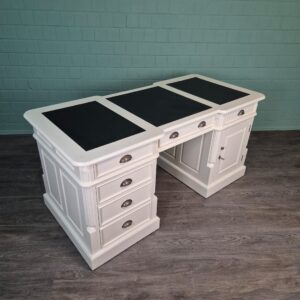 Bureau Teak Wit 1,70 m