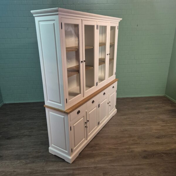 Vitrine Servieskast Teak 2,00 m - Afbeelding 3