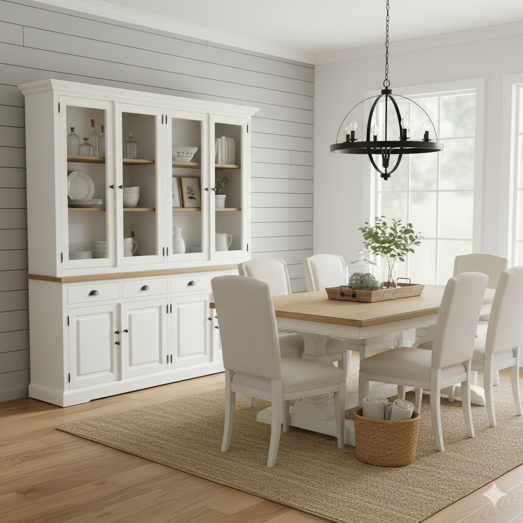 Vitrine Servieskast Teak 2,00 m - Afbeelding 2