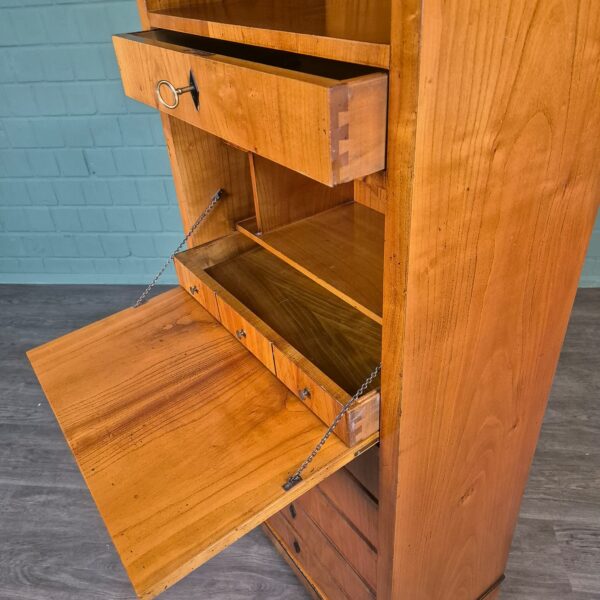 Secretaire Biedermeierstijl Kersen 0,60 m - Afbeelding 13