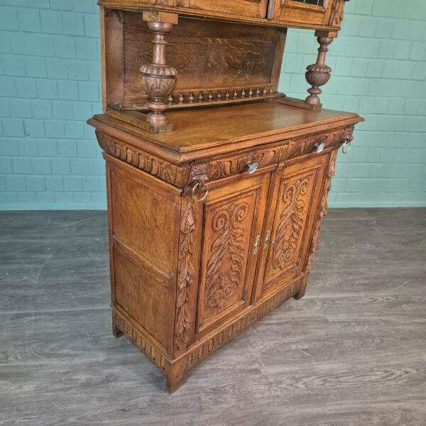 Buffetkast Kast Gründerzeit 1880 Eiken - Afbeelding 5