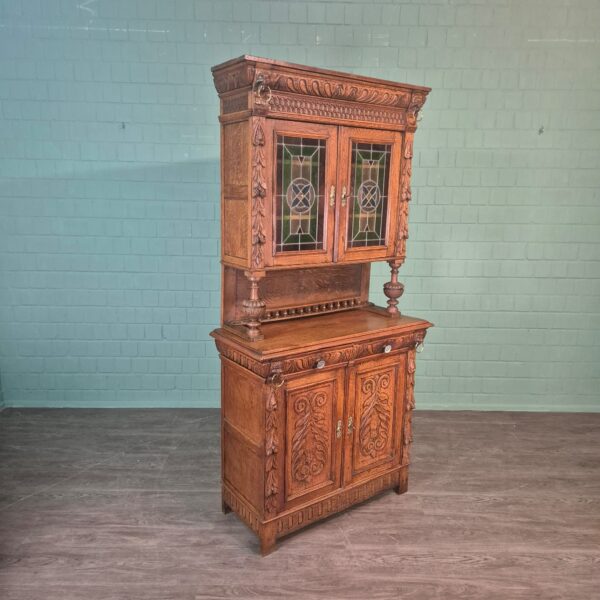Buffetkast Kast Gründerzeit 1880 Eiken - Afbeelding 3