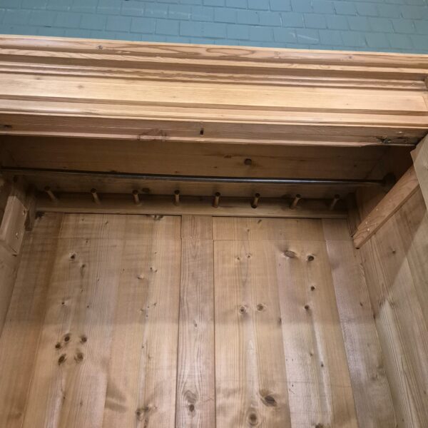 Kast Kledingkast Jugendstil 1900 Grenen - Afbeelding 11