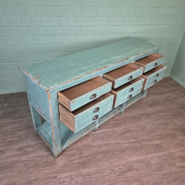 Dressoir Sideboard Massief Hout 1,80 m - Afbeelding 14