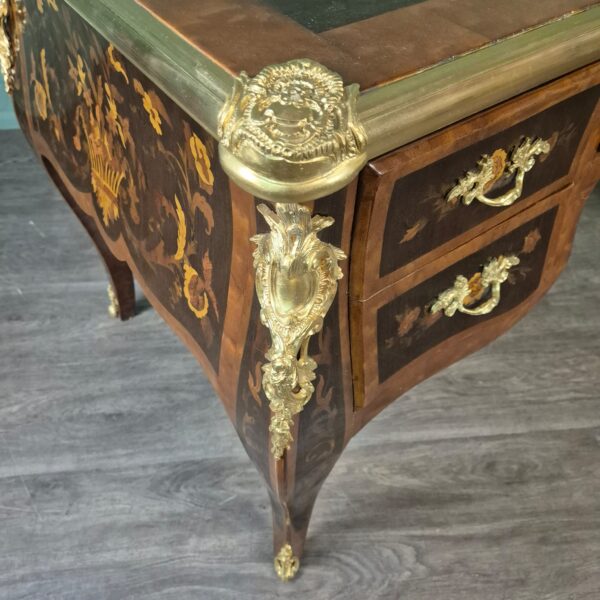 Bureau Noten Barok Stijl 1,35 m x 0,75 m - Afbeelding 7